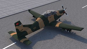 3D hurkus airplane