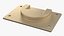 Kitchen Cabinet Handle Recessed Bronze