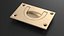 Kitchen Cabinet Handle Recessed Bronze