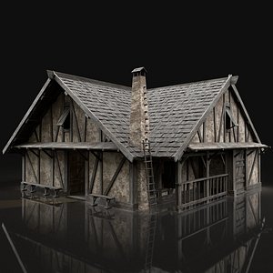 aaa medieval city 3D model