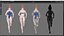Bikini 0017 - UE5 - Unity - Blender - Animato - Personaggio femminile realistico