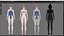 Bikini 0017 - UE5 - Unity - Blender - Animato - Personaggio femminile realistico