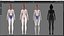Bikini 0017 - UE5 - Unity - Blender - Animato - Personaggio femminile realistico