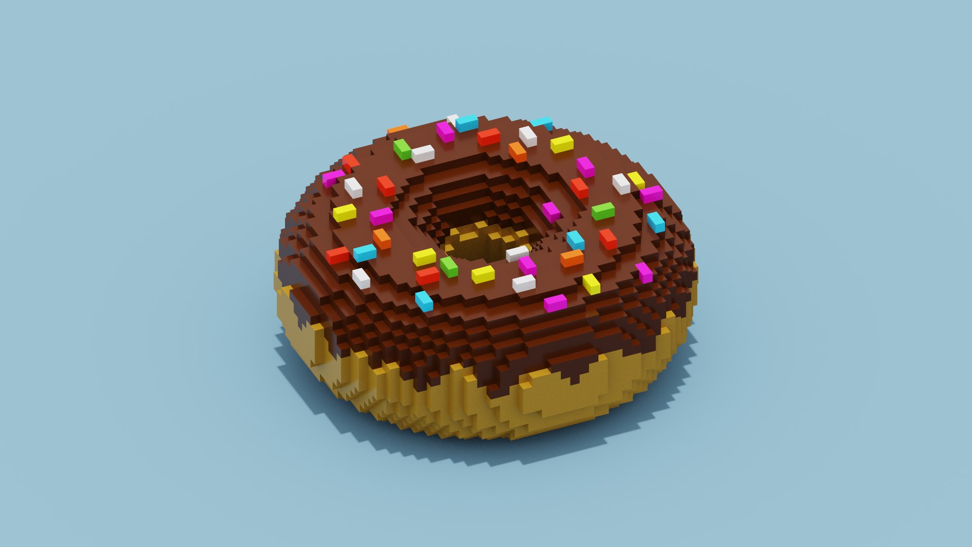 3D Chocolate Donut model https://p.turbosquid.com/ts-thumb/lD/dYp7RL/mR/spin202208021754230000/png/1659453610/1920x1080/fit_q87/cacc22e2437440df428e017e4ce1134622184137/spin202208021754230000.jpg