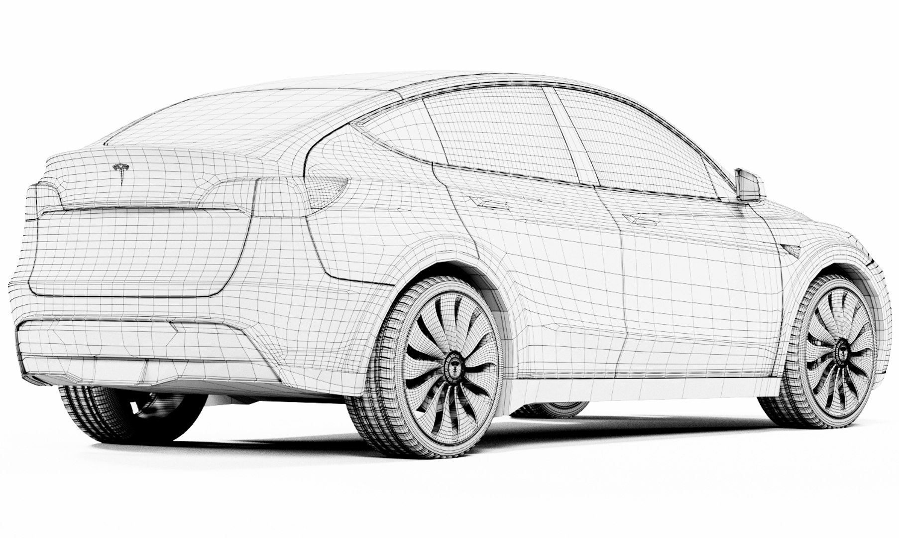 Tesla Y 3D Model - TurboSquid 1652434