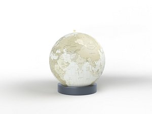 Rotating Swivel World Map