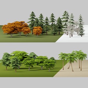 Tree Low Poly Collection G18