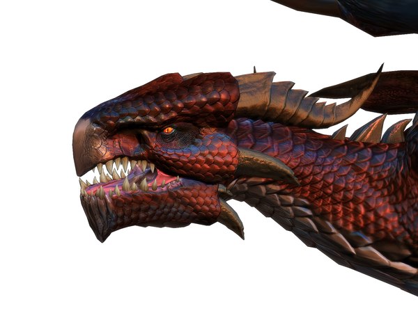 dragons boss 3d model