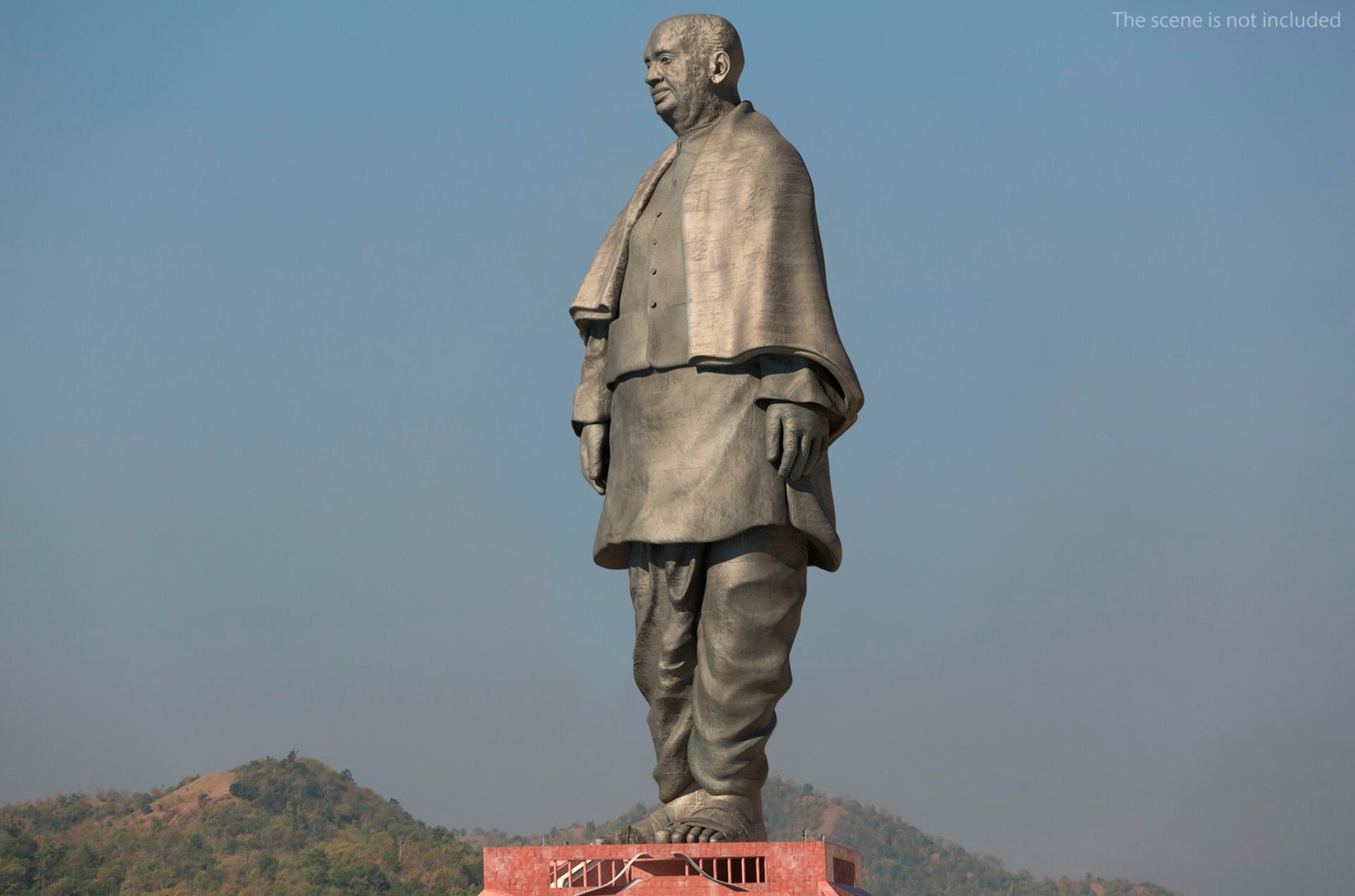 Statue Of Unity India 3D Model - TurboSquid 2092488