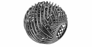 abstract sculpture 3d model