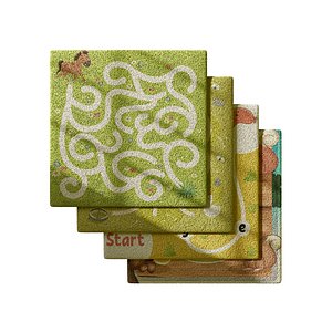 3D Kids carpet set 8