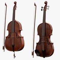 Violin and Double bass PBR