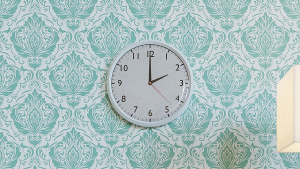 Wall Clock 3D Model 3D model