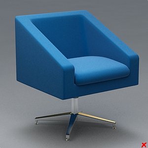 armchair swivel chair dxf