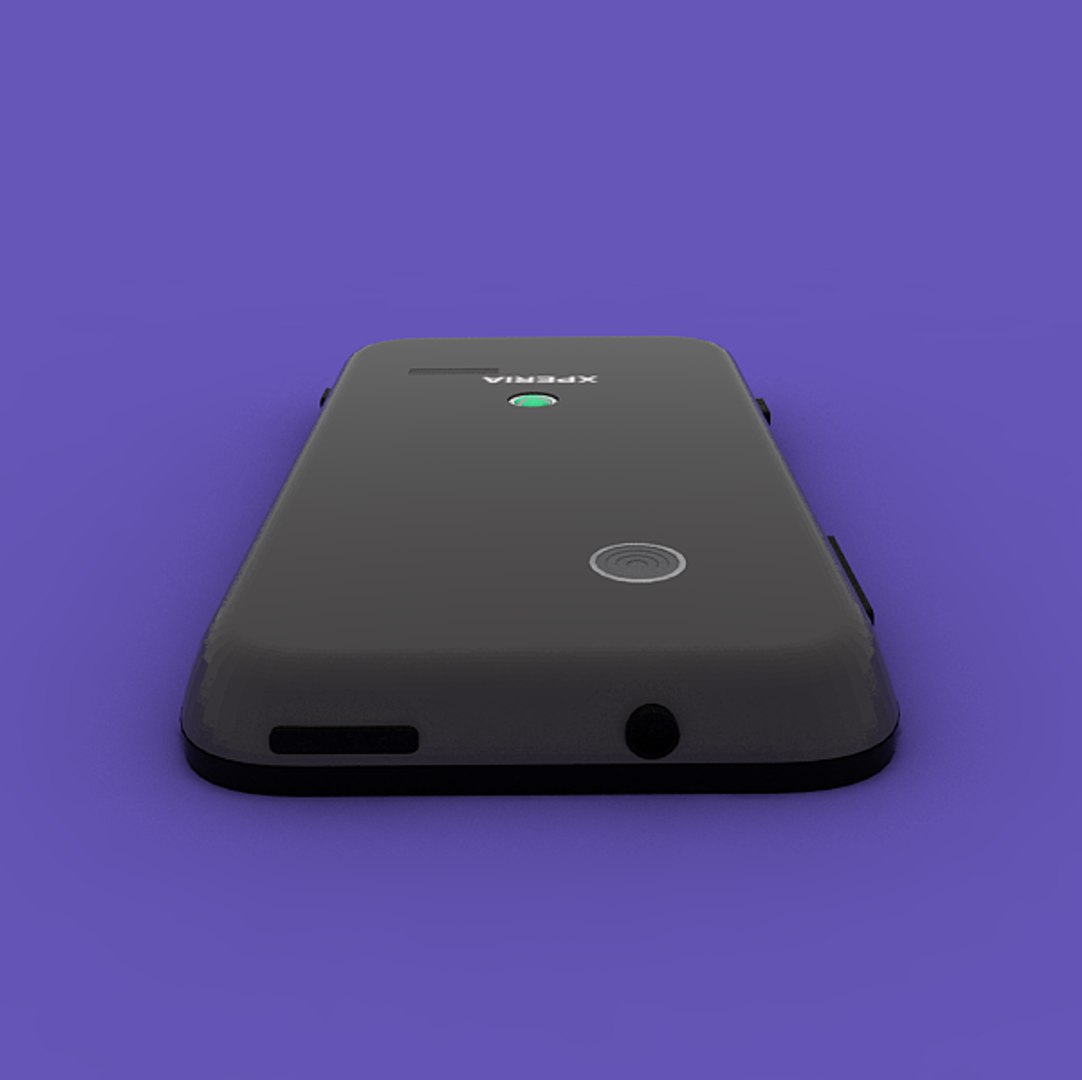 3d Model Sony St21i Tapioca
