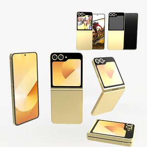 Samsung Galaxy Z Flip 6 yellow model
