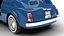 Fiat 500L 1969 HQ 3D-Modell