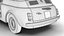 Fiat 500L 1969 HQ 3D-Modell