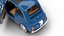Fiat 500L 1969 HQ 3D-Modell