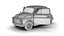 Fiat 500L 1969 HQ 3D-Modell