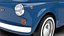 Fiat 500L 1969 HQ 3D-Modell