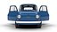 Fiat 500L 1969 HQ 3D-Modell