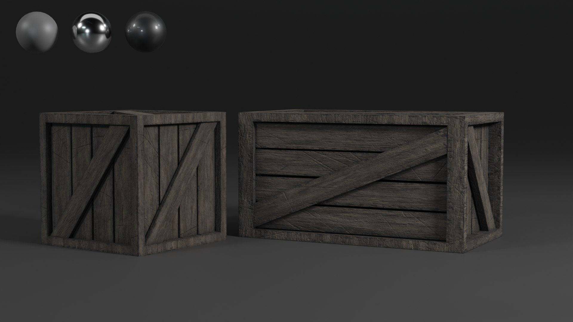 3D Wooden Medieval Crates Low Poly Low-poly 3D Model Model - TurboSquid ...