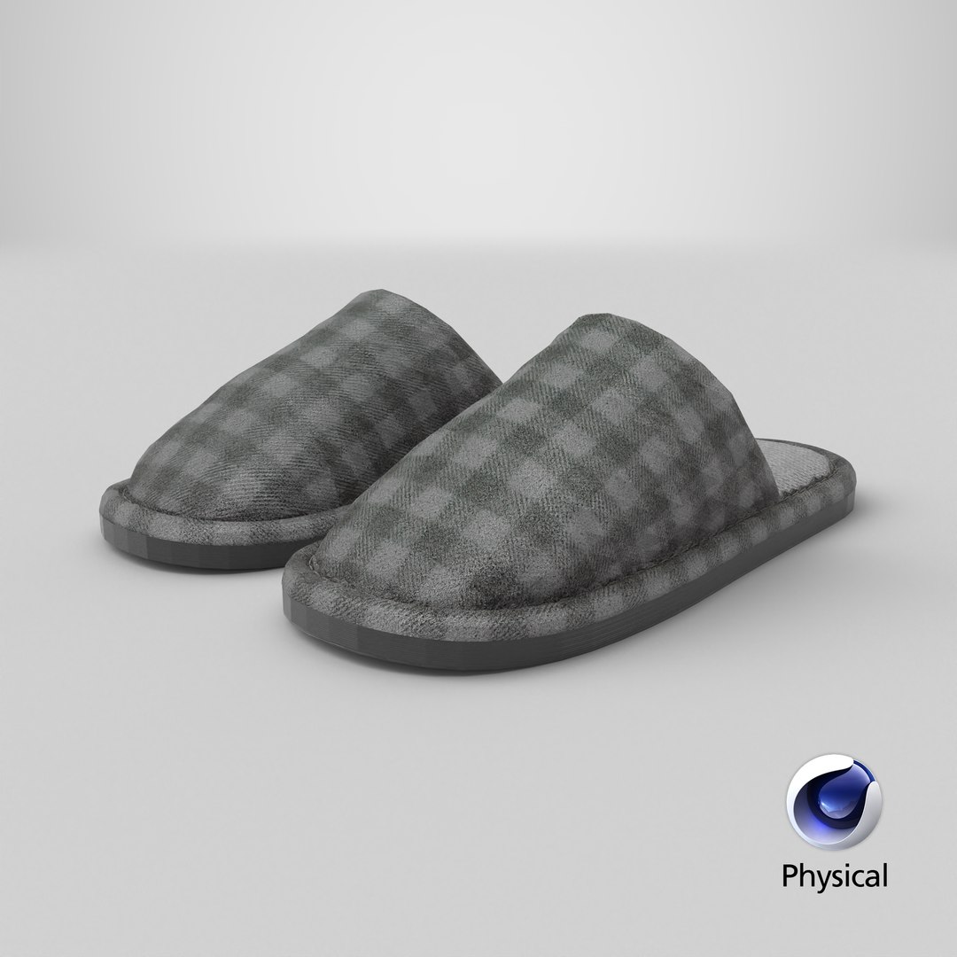 Plaid House Slippers 3D model https://p.turbosquid.com/ts-thumb/lE/7Z4FXJ/4W/stemcell_cinema_4d_physical_render/png/1793041091/1920x1080/fit_q87/85aeb9c7e0593db90e758ef65a871aa910e74b87/stemcell_cinema_4d_physical_render.jpg
