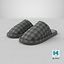 Plaid House Slippers
