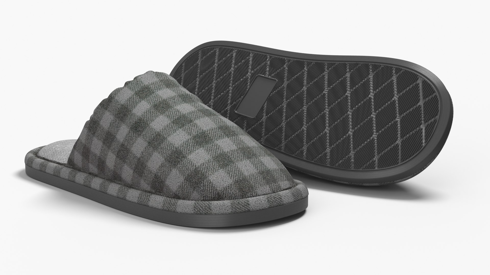 Plaid House Slippers 3D model https://p.turbosquid.com/ts-thumb/lE/7Z4FXJ/ck/plaid_house_slippers_005/jpg/1792700519/1920x1080/fit_q87/a27d53cebb096dd9522965bda54d6b80bc1a167c/plaid_house_slippers_005.jpg