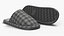 Plaid House Slippers
