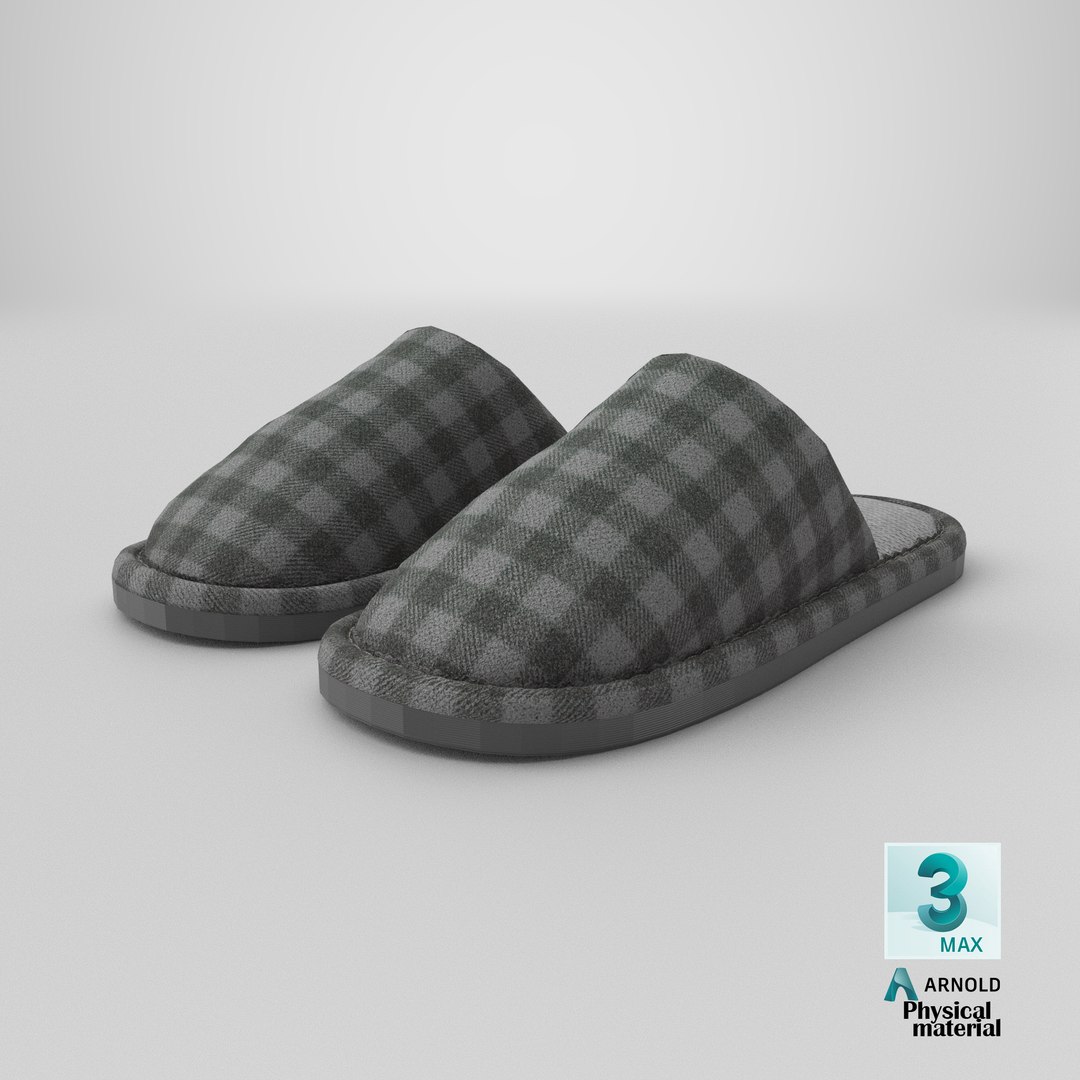 Plaid House Slippers 3D model https://p.turbosquid.com/ts-thumb/lE/7Z4FXJ/f9/stemcell_max_physical_render/png/1793041096/1920x1080/fit_q87/91d21e0e0874148829a54ef652b850823a793ada/stemcell_max_physical_render.jpg