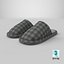 Plaid House Slippers