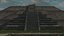 3D ruins teotihuacan