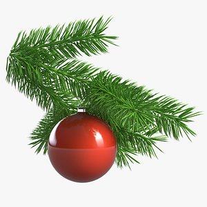 Twig with X-mas Ball