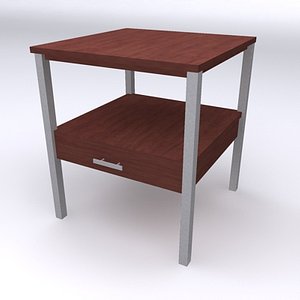 3d paul mccobb end table
