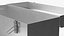 Toolbox Metallic Open Empty