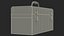 Toolbox Metallic Open Empty