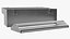 Toolbox Metallic Open Empty