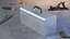 Toolbox Metallic Open Empty
