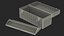 Toolbox Metallic Open Empty