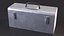 Toolbox Metallic Open Empty