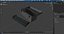 Toolbox Metallic Open Empty