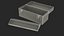 Toolbox Metallic Open Empty