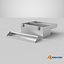 Toolbox Metallic Open Empty