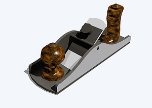 carpenter plane 3d model