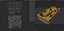 Banana Ripened Fruits Wooden Crate