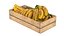 Banana Ripened Fruits Wooden Crate