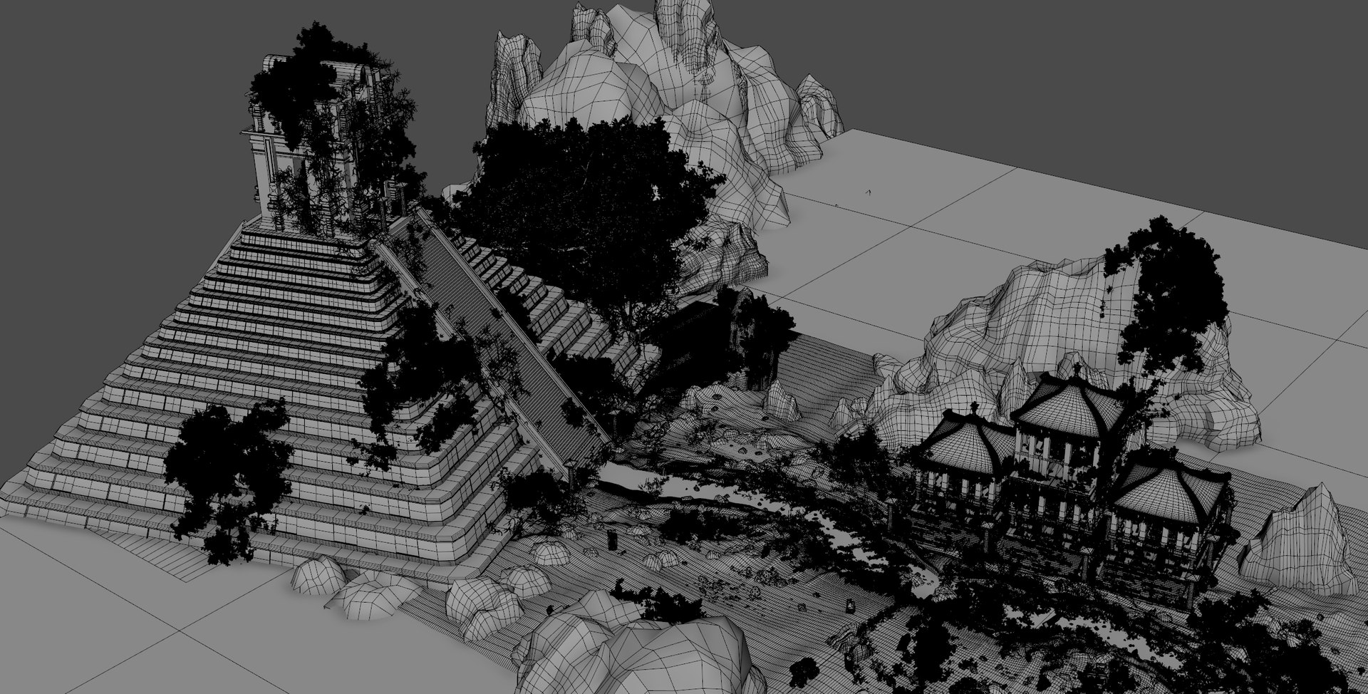 Ancient Ruins Temple Environment 3D https://p.turbosquid.com/ts-thumb/lE/W2MQJi/M6/ruinsland18/jpg/1756286020/1920x1080/fit_q87/80949bbef0877d3dc33b3a0c299411e20b7455a8/ruinsland18.jpg