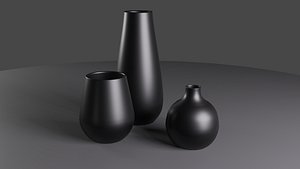 set vases 3D model